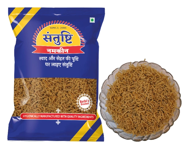 Falhari Sev, Crunchy & Namkeen, Black Pepper Flavour, Suitable for Fasting - 400 gms